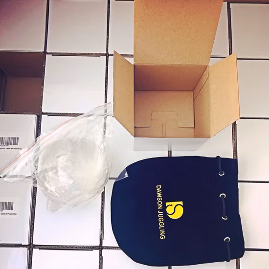 Прозрачный контактный акриловый шар для жонглирования диаметром 75 мм (3 дюйма)